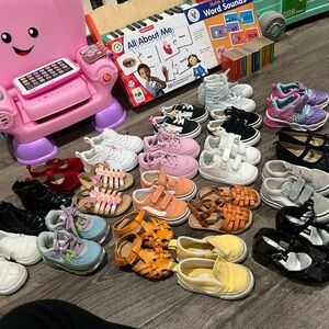 Assorted Baby Shoes Collection